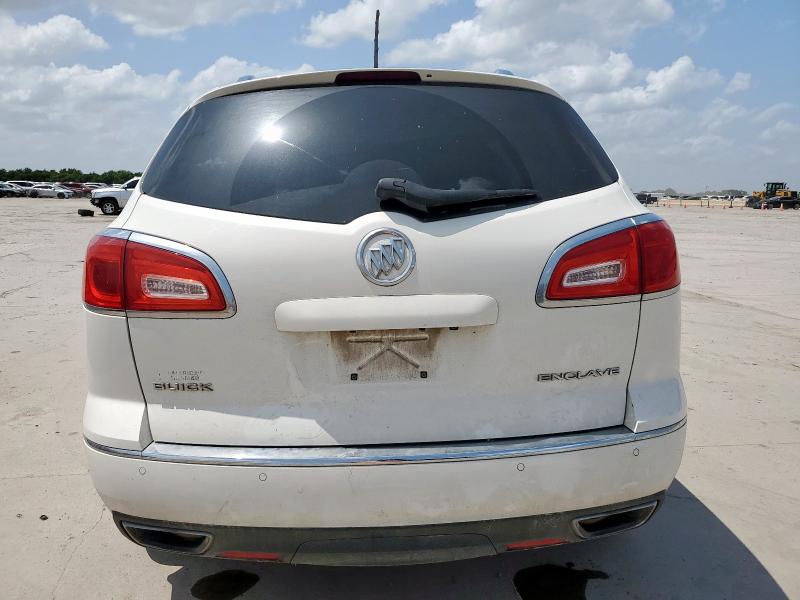 5GAKRBKD7EJ145145 - 2014 BUICK ENCLAVE CREAM photo 6