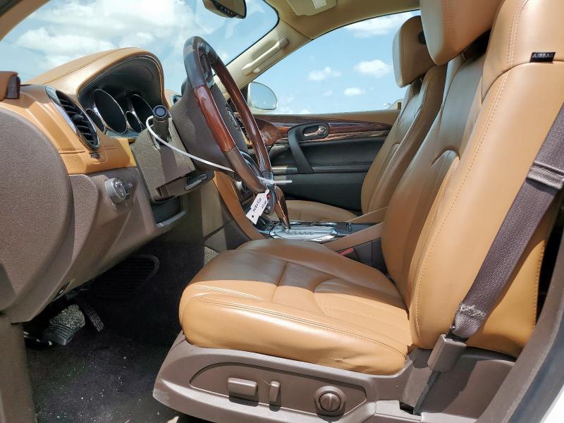 5GAKRBKD7EJ145145 - 2014 BUICK ENCLAVE CREAM photo 7