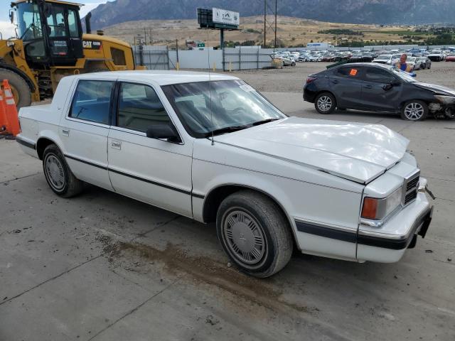 1B3XC46R6MD282079 - 1991 DODGE DYNASTY WHITE photo 4