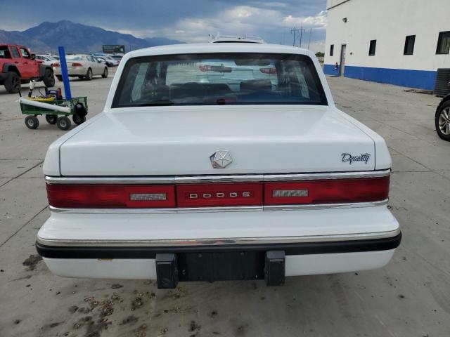 1B3XC46R6MD282079 - 1991 DODGE DYNASTY WHITE photo 6