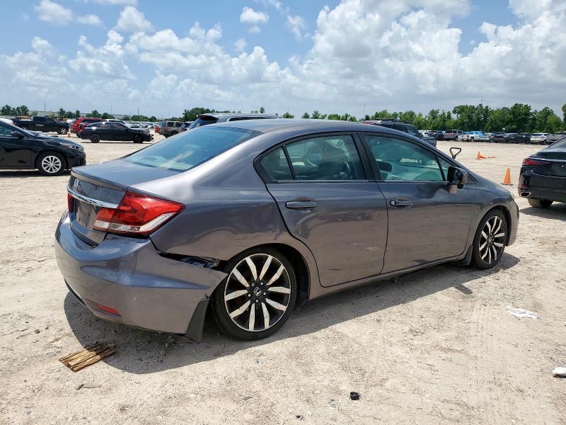 19XFB2F95EE034536 - 2014 HONDA CIVIC EXL GRAY photo 3