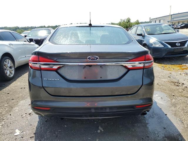 3FA6P0G72HR297279 - 2017 FORD FUSION S GRAY photo 6