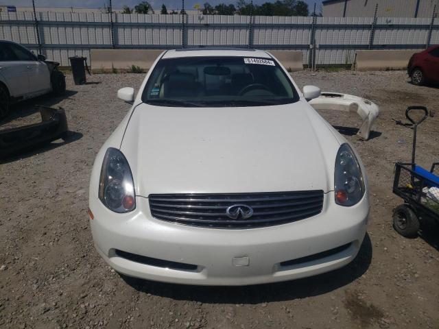 JNKCV54E25M402067 - 2005 INFINITI G35 WHITE photo 5