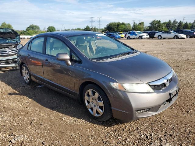 19XFA16519E003252 - 2009 HONDA CIVIC LX GRAY photo 4