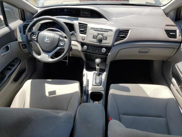 19XFB2F58CE074040 - 2012 HONDA CIVIC LX GRAY photo 8