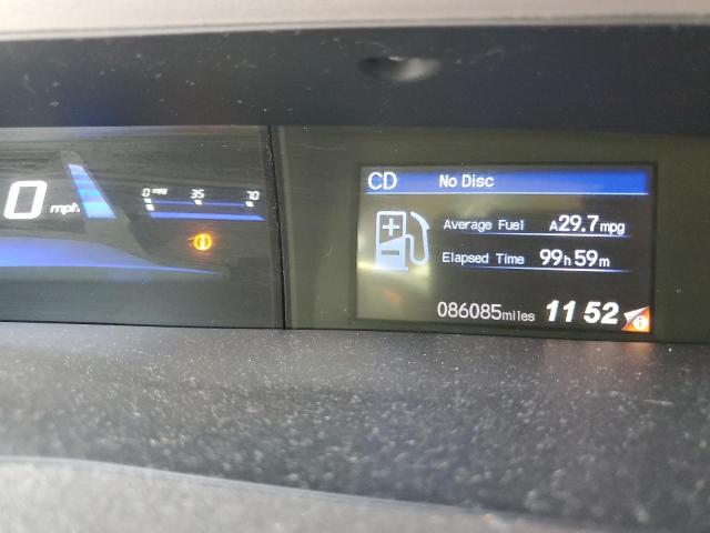 19XFB2F58CE074040 - 2012 HONDA CIVIC LX GRAY photo 9