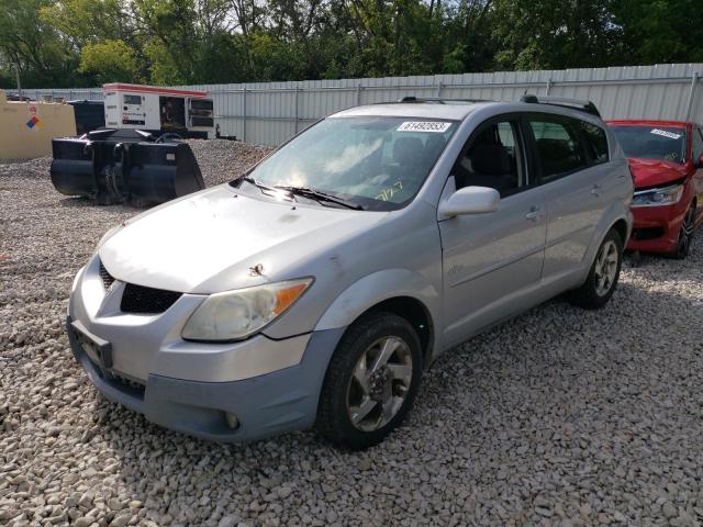 5Y2SL63825Z461031 - 2005 PONTIAC VIBE SILVER photo 1