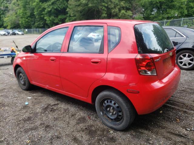 KL1TD69606B566823 - 2006 CHEVROLET AVEO BASE 红色 照片 2