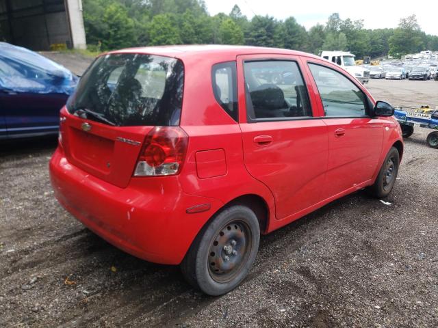 KL1TD69606B566823 - 2006 CHEVROLET AVEO BASE 红色 照片 3