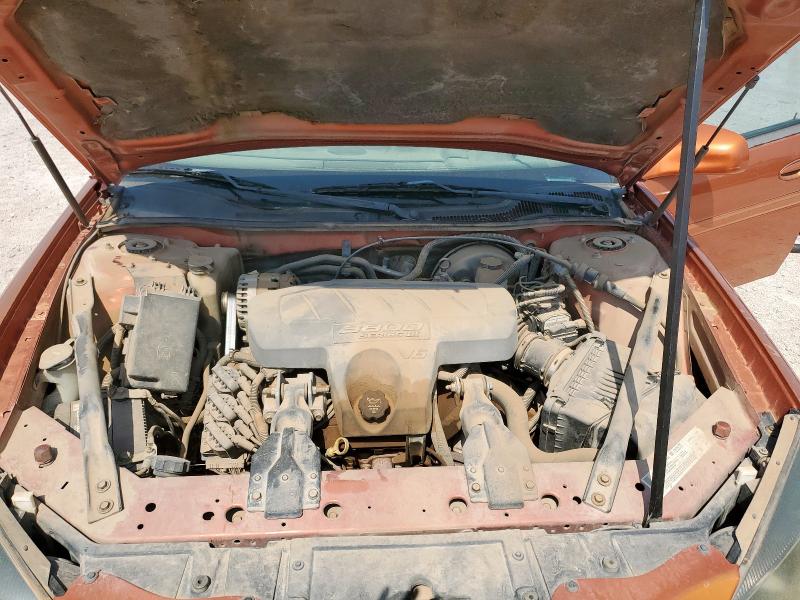 2G2WS542741230744 - 2004 PONTIAC GRAND PRIX GT2 ნარინჯისფერი ფოტო 11