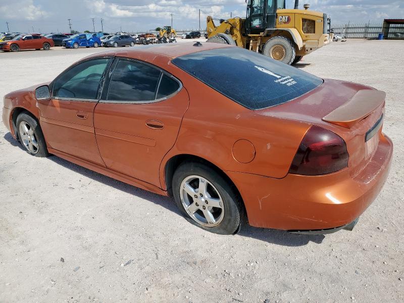 2G2WS542741230744 - 2004 PONTIAC GRAND PRIX GT2 ნარინჯისფერი ფოტო 2