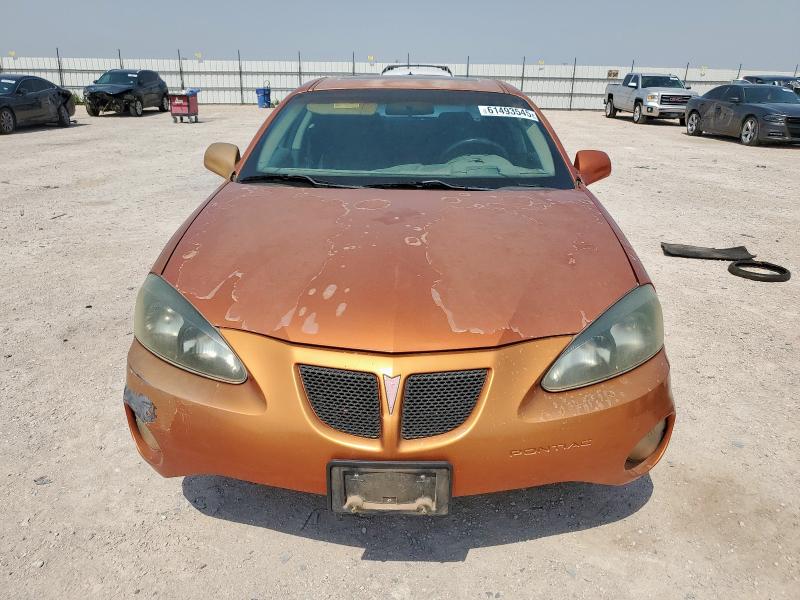2G2WS542741230744 - 2004 PONTIAC GRAND PRIX GT2 ნარინჯისფერი ფოტო 5