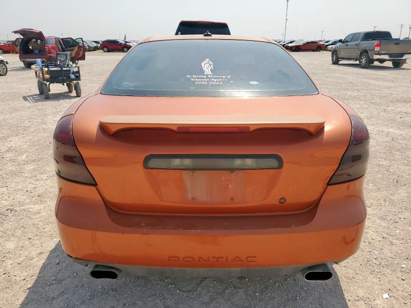 2G2WS542741230744 - 2004 PONTIAC GRAND PRIX GT2 ნარინჯისფერი ფოტო 6