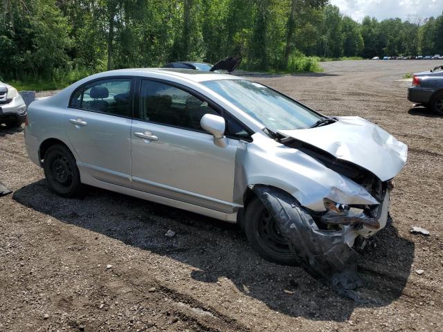 2HGFA1E63BH011083 - 2011 HONDA CIVIC LX-S 银色 照片 4