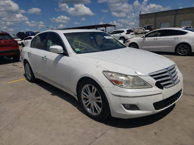 KMHGC4DF6BU127600 - 2011 HYUNDAI GENESIS 4.6L WHITE photo 1