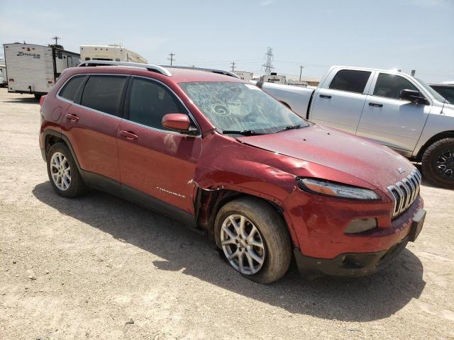 1C4PJLCB3FW643345 - 2015 JEEP CHEROKEE LATITUDE BURGUNDY photo 4