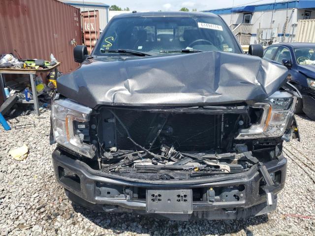 1FTEW1EP5JKC63154 - 2018 FORD F150 SUPERCREW GRAY photo 5