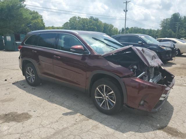 5TDJZRFH2KS722078 - 2019 TOYOTA HIGHLANDER SE BROWN photo 4