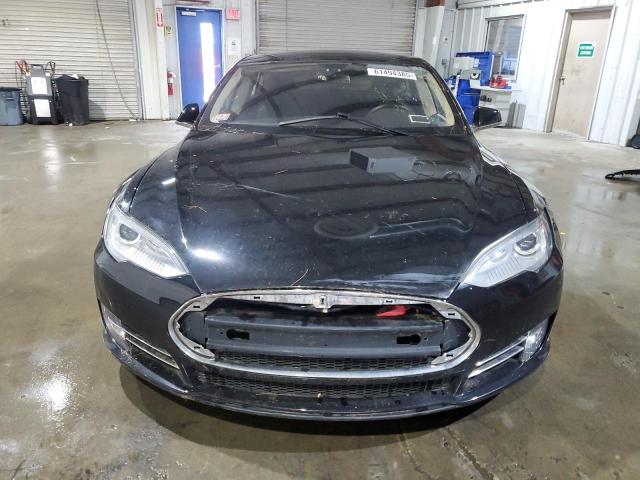 5YJSA1DP1DFP04296 - 2013 TESLA MODEL S BLACK photo 5
