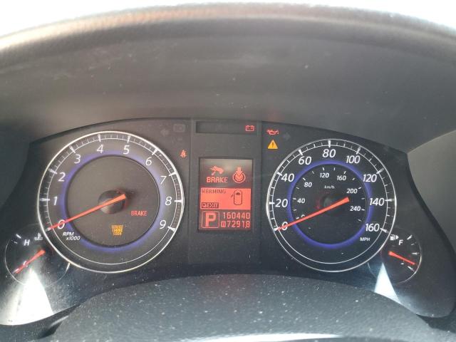 JN1AJ0HP8AM701899 - 2010 INFINITI EX35 BASE შავი ფოტო 9