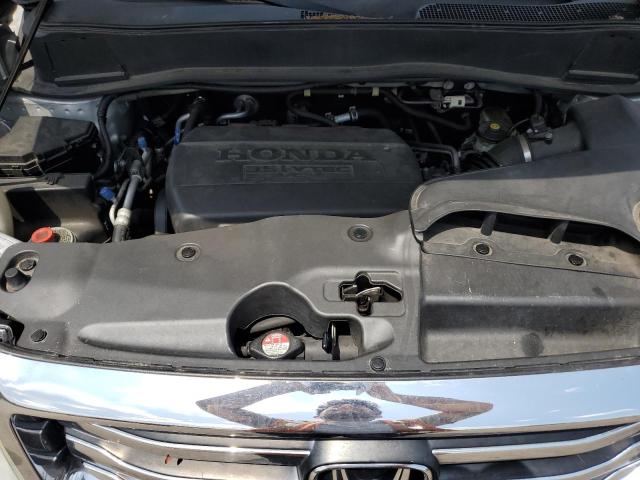 5FNYF4H66DB084723 - 2013 HONDA PILOT EXL SILVER photo 11