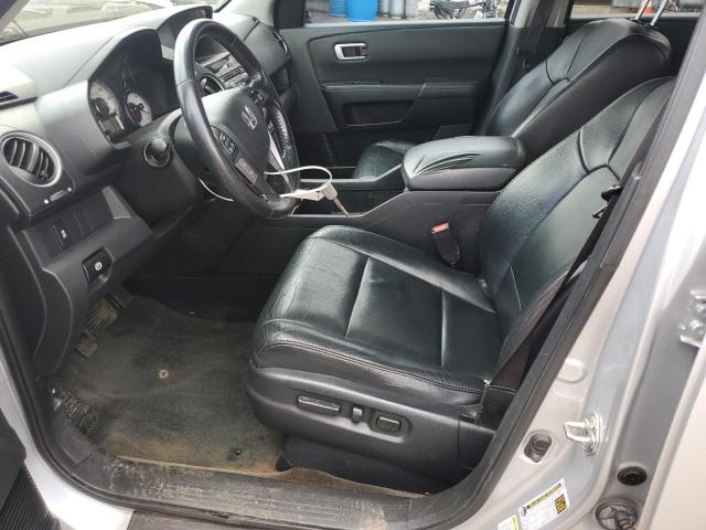 5FNYF4H66DB084723 - 2013 HONDA PILOT EXL SILVER photo 7