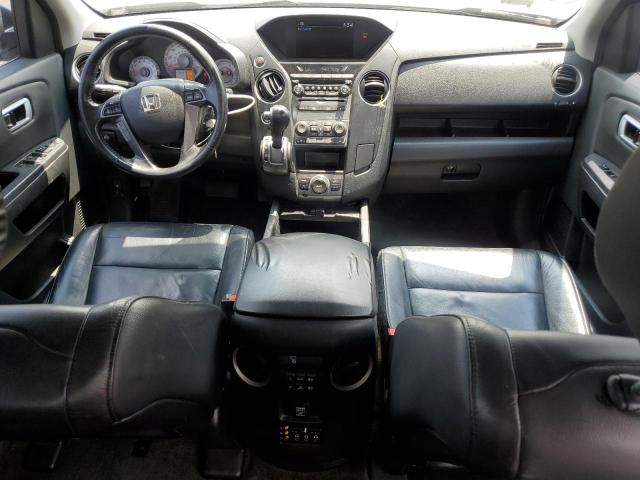 5FNYF4H66DB084723 - 2013 HONDA PILOT EXL SILVER photo 8