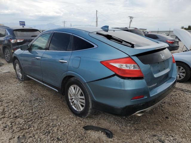 5J6TF3H31DL004018 - 2013 HONDA CROSSTOUR EX BLUE photo 2