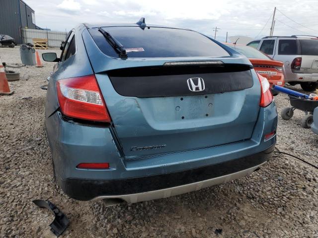 5J6TF3H31DL004018 - 2013 HONDA CROSSTOUR EX BLUE photo 6