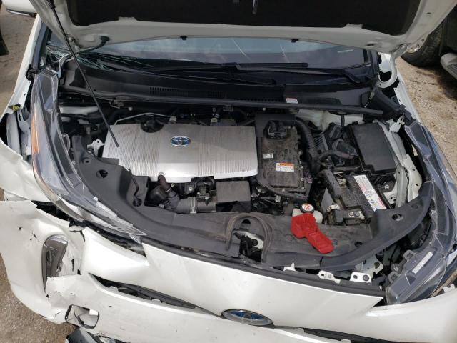 JTDL9RFU4L3022569 - 2020 TOYOTA PRIUS LE WHITE photo 11