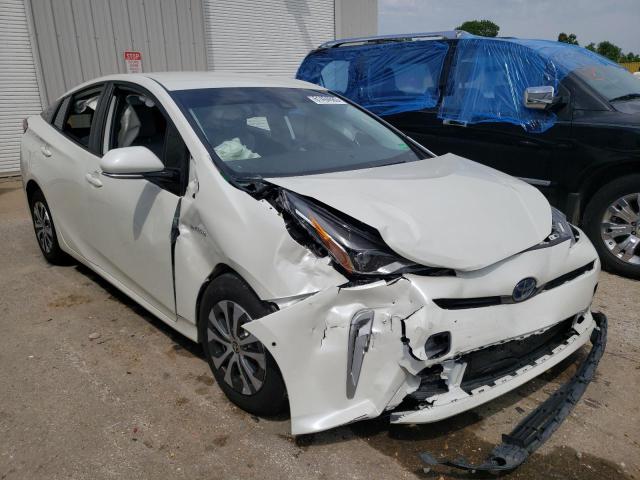 JTDL9RFU4L3022569 - 2020 TOYOTA PRIUS LE WHITE photo 4