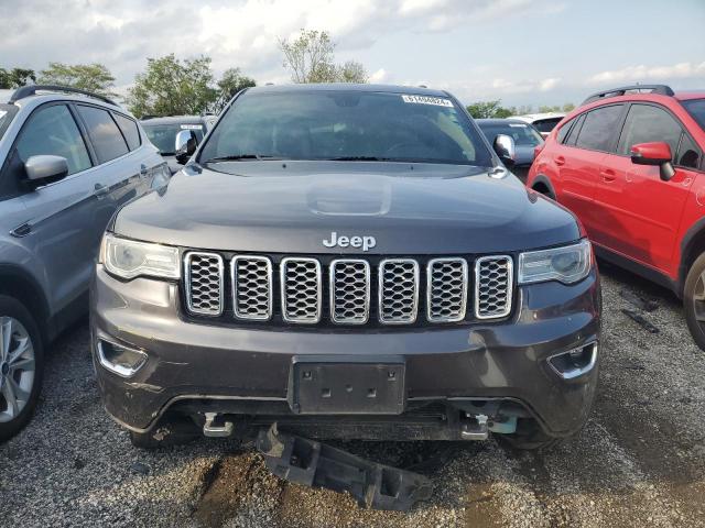 1C4RJFCG2HC646263 - 2017 JEEP GRAND CHER OVERLAND GRAY photo 5