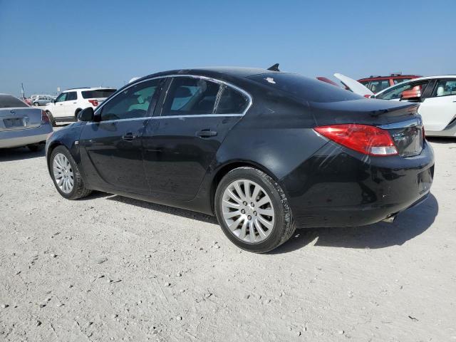 W04GV5EV4B1133630 - 2011 BUICK REGAL CXL BLACK photo 2