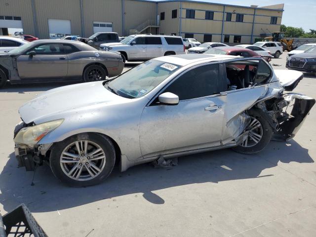 JN1CV6AR2DM760074 - 2013 INFINITI G37 SILVER photo 1