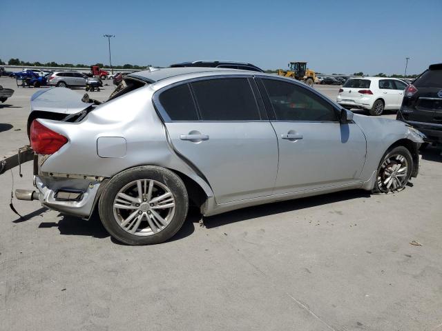 JN1CV6AR2DM760074 - 2013 INFINITI G37 SILVER photo 3