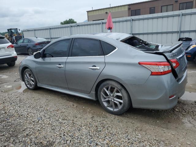 3N1AB7AP4DL765520 - 2013 NISSAN SENTRA S GRAY photo 2