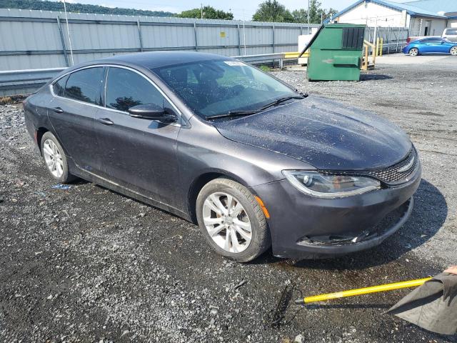 1C3CCCCG7FN545756 - 2015 CHRYSLER 200 C GRAY photo 4