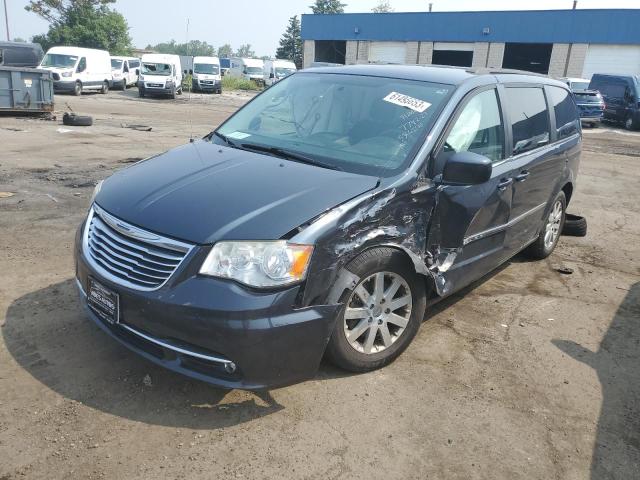 2C4RC1BG8ER336278 - 2014 CHRYSLER TOWN & COU TOURING BLUE photo 1