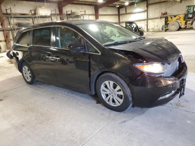 5FNRL5H61EB019721 - 2014 HONDA ODYSSEY EXL BLACK photo 4