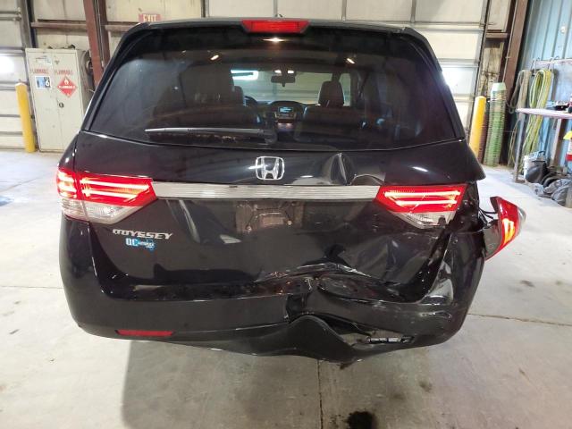 5FNRL5H61EB019721 - 2014 HONDA ODYSSEY EXL BLACK photo 6