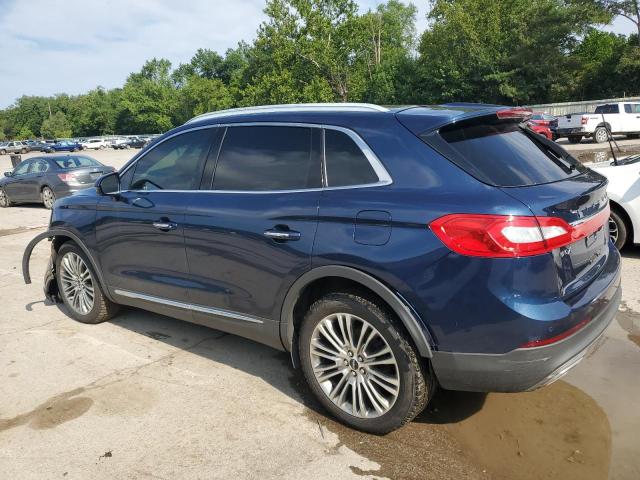 2LMPJ8LR9HBL28368 - 2017 LINCOLN MKX RESERVE BLUE photo 2