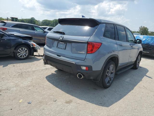 5FNYF8H56PB000628 - 2023 HONDA PASSPORT EXL GRAY photo 3