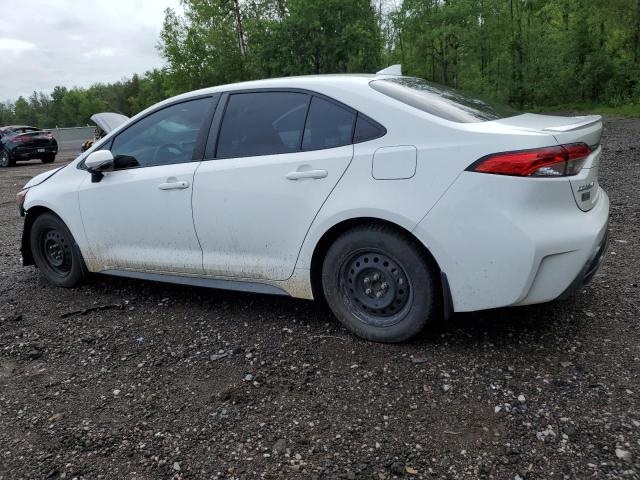 5YFB4MBE8MP088224 - 2021 TOYOTA COROLLA SE WHITE photo 2