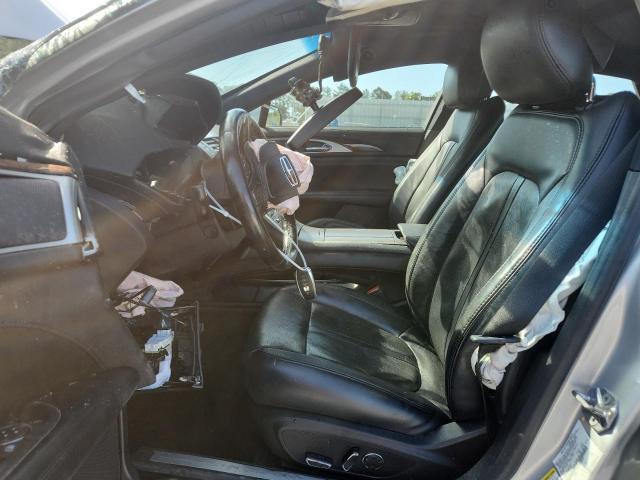 3LN6L5F94HR618272 - 2017 LINCOLN MKZ RESERVE ვერცხლისფერი ფოტო 7