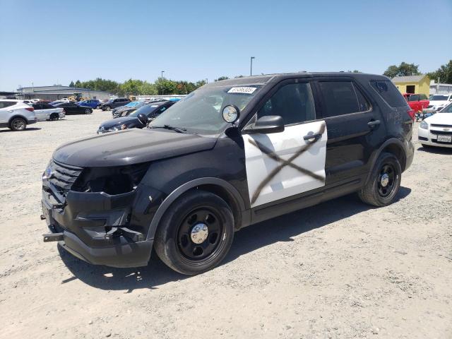 1FM5K8AR0GGC61959 - 2016 FORD EXPLORER POLICE INTERCEPTOR შავი ფოტო 1