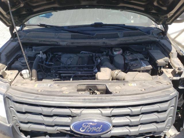 1FM5K8AR0GGC61959 - 2016 FORD EXPLORER POLICE INTERCEPTOR შავი ფოტო 12