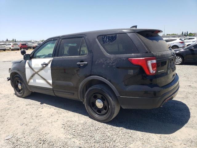 1FM5K8AR0GGC61959 - 2016 FORD EXPLORER POLICE INTERCEPTOR შავი ფოტო 2