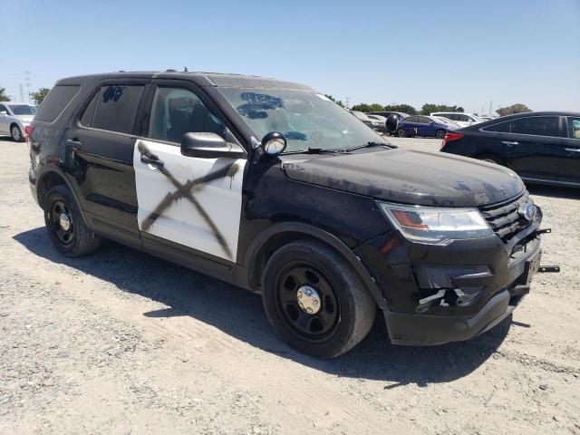 1FM5K8AR0GGC61959 - 2016 FORD EXPLORER POLICE INTERCEPTOR შავი ფოტო 4