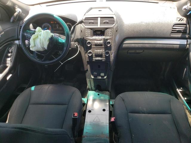 1FM5K8AR0GGC61959 - 2016 FORD EXPLORER POLICE INTERCEPTOR შავი ფოტო 8