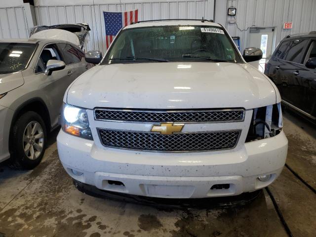 3GNTKGE73CG183911 - 2012 CHEVROLET AVALANCHE LTZ WHITE photo 5